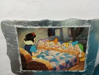 Cuadro Puzzle Blancanieves y los 7 Enanitos