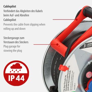 Carrete de cable Brennenstuhl 50m