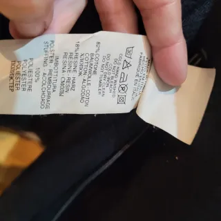 Chaquetón Trussardi Jeans Negro