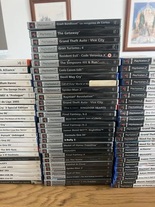 Lote Juegos PlayStation 2 (PS2)