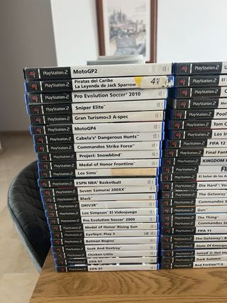 Lote Juegos PlayStation 2 (PS2)