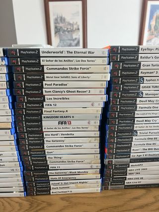 Lote Juegos PlayStation 2 (PS2)