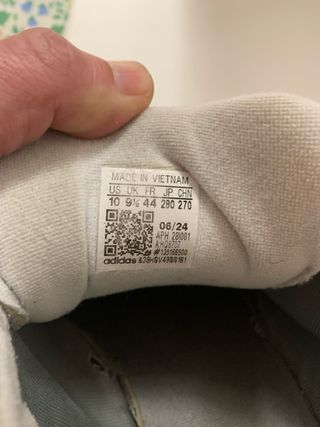 Adidas Campus Gris Blancas Casi Nuevas