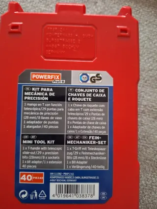 Kit de precisión POWERFIX Profi