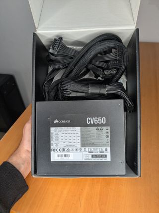 Fuente de Poder Corsair VS650 650W 80 Plus White