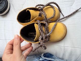 Botas amarillas Nature talla 20