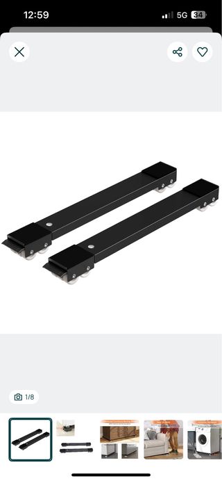 Suporte extensível para eletrodomésticos