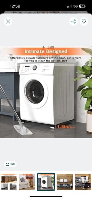 Suporte extensível para eletrodomésticos