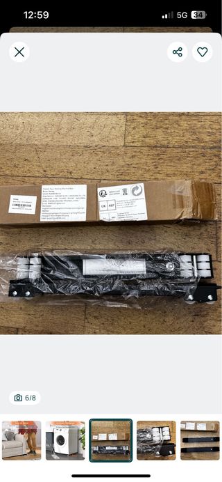 Suporte extensível para eletrodomésticos