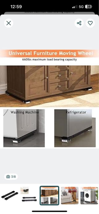 Suporte extensível para eletrodomésticos