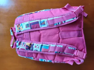 Mochila infantil con estampado de letras