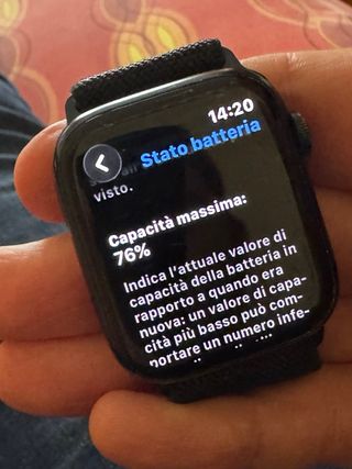 Apple Watch 7 45mm GPS Nero