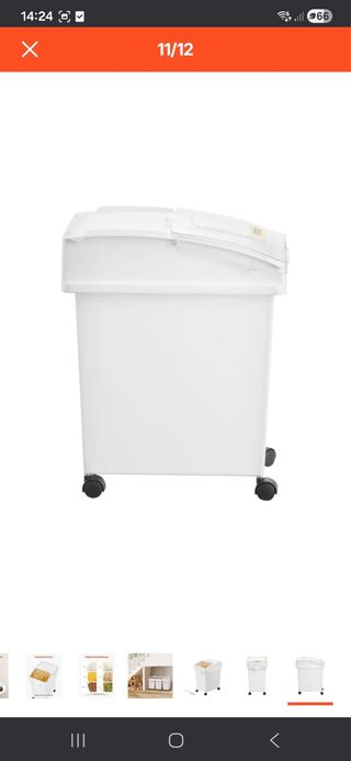 Lote 3 Cajas de plástico Vevor