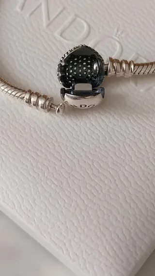 Pulsera Pandora Corazón Talla 18cm