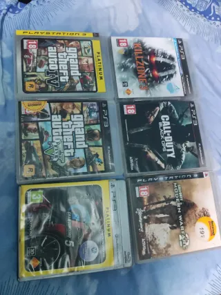 Juegos PS3: GTA V, Killzone 3, Call of Duty