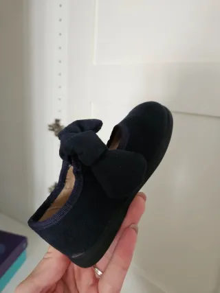 Mercedita Batilas Talla 22 Azul Marino