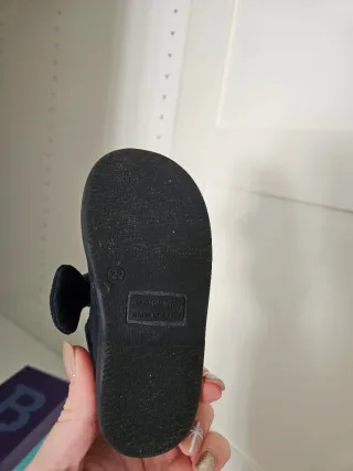 Mercedita Batilas Talla 22 Azul Marino