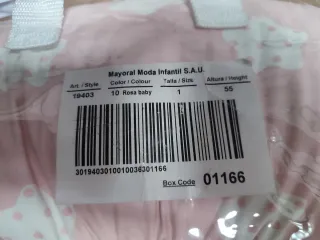 Cojín de lactancia Mayoral estrellas