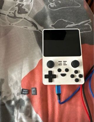 Consola Portátil Powkiddy RGB2OS Blanca