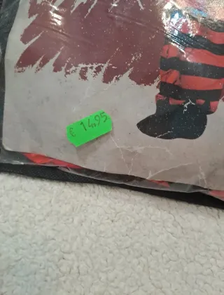 Disfraz Payaso Asesino Bebé Talla 12-24