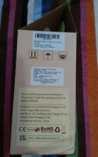 Termoforo Piedi Elettrico Marnur