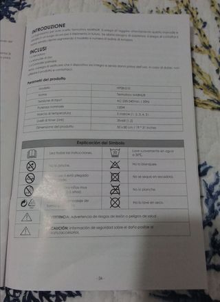 Termoforo Piedi Elettrico Marnur