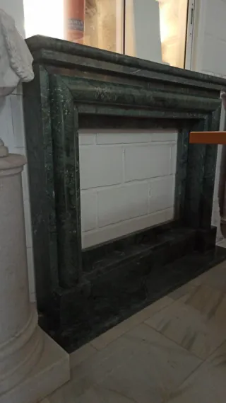 Chimenea Mármol Verde India