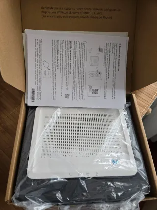 Router wifi6 go Movistar y O2