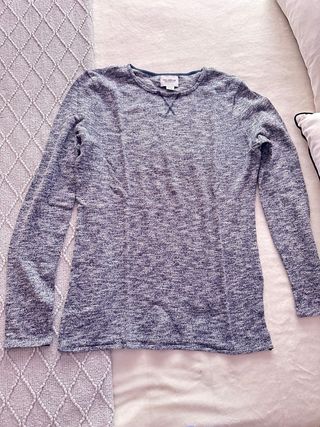 Camiseta Pull&Bear manga larga azul talla M