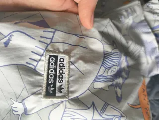 Chaqueta Cortavientos Adidas Estampado Gráfico Tal