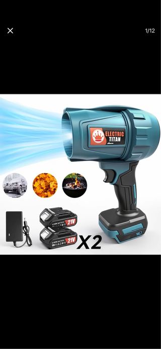 Sopladora Hojas Eléctrica Titan 21V