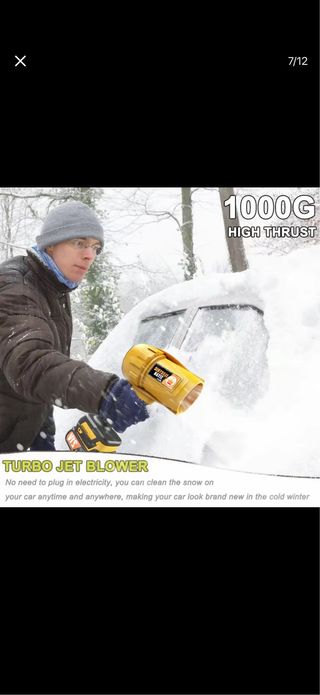 Sopladora Hojas Eléctrica Titan 21V