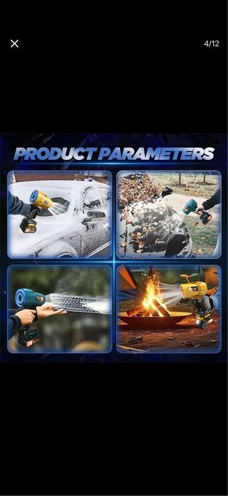 Sopladora Hojas Eléctrica Titan 21V