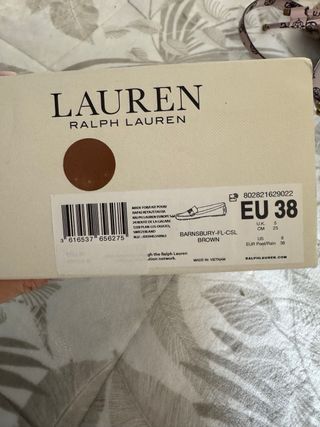 Zapatos Lauren Ralph Lauren Marrones