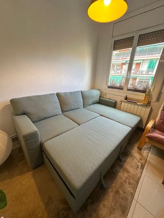 Sofá Cama IKEA BÄRSLÖV 3 Plazas Chaiselongue