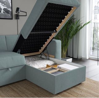 Sofá Cama IKEA BÄRSLÖV 3 Plazas Chaiselongue