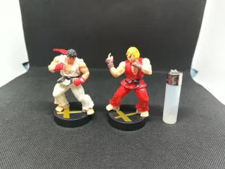 Figuras Street Fighter Ryu y Ken