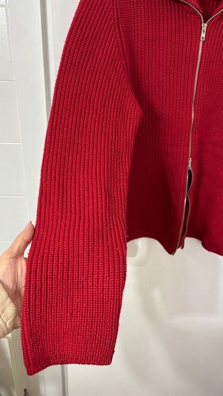 Jersey Rojo Cremallera