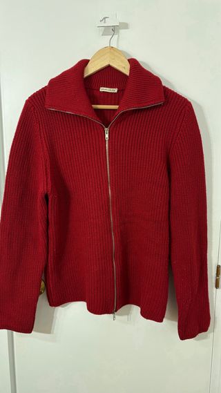 Jersey Rojo Cremallera