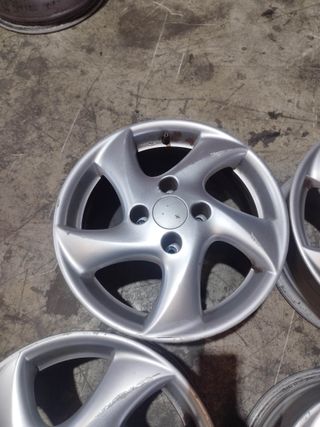 Llantas Peugeot 206 (4 unidades)