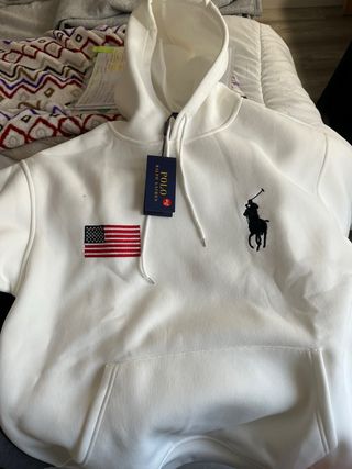 Sudadera Polo Ralph Lauren Blanca