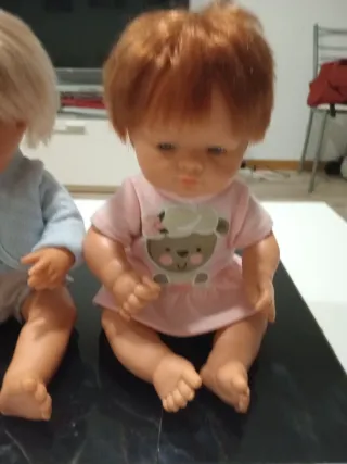 Lote muñecas niña y niño