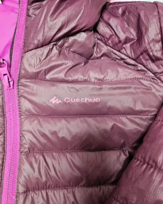 Chaqueta plumas Quechua morada