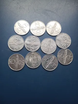 50 Céntimos 1975 Lote