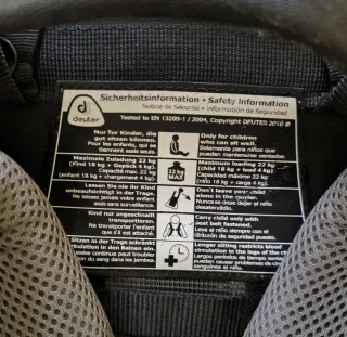 Mochila portabebés Deuter Kid Comfort P