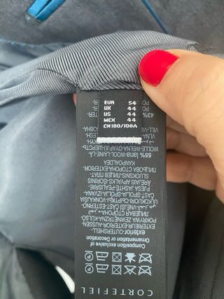 Traje de caballero Cortefiel gris