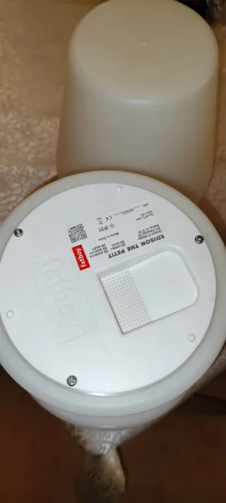 Vendo Coppia Lampada Fatboy Edison Bianca