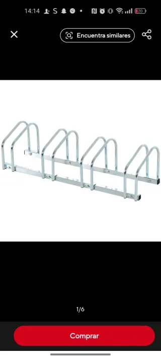 Aparcamiento para 4 bicis