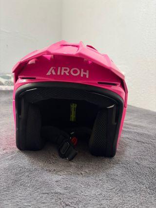 Casco Moto Airoh Kombat Color Rosa Talla S