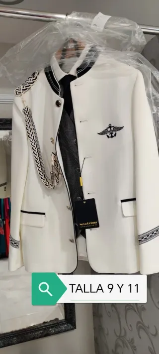 TRAJES COMUNIÓN ALMIRANTE, NUEVOS CON ETIQUETA